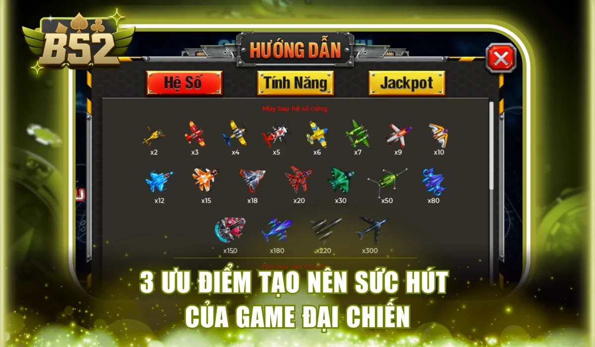 3 ưu điểm tạo nên sức hút của game đại chiến