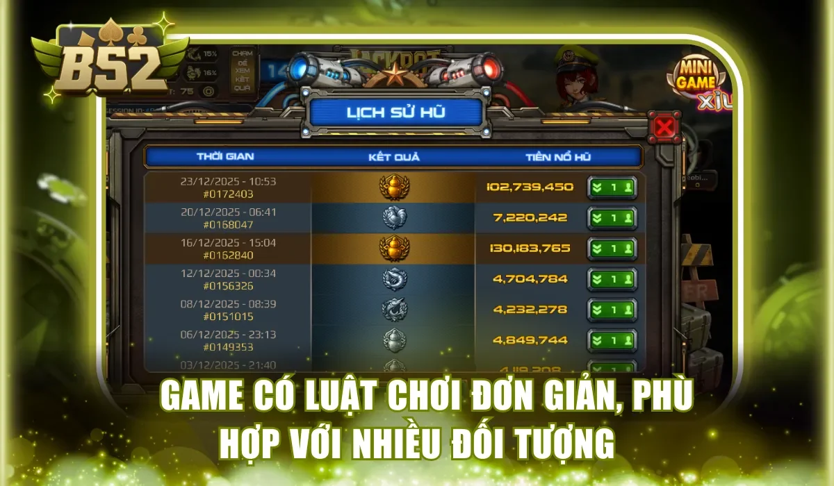 Game có cách chơi đơn giản phù hợp cho mọi đối tượng 