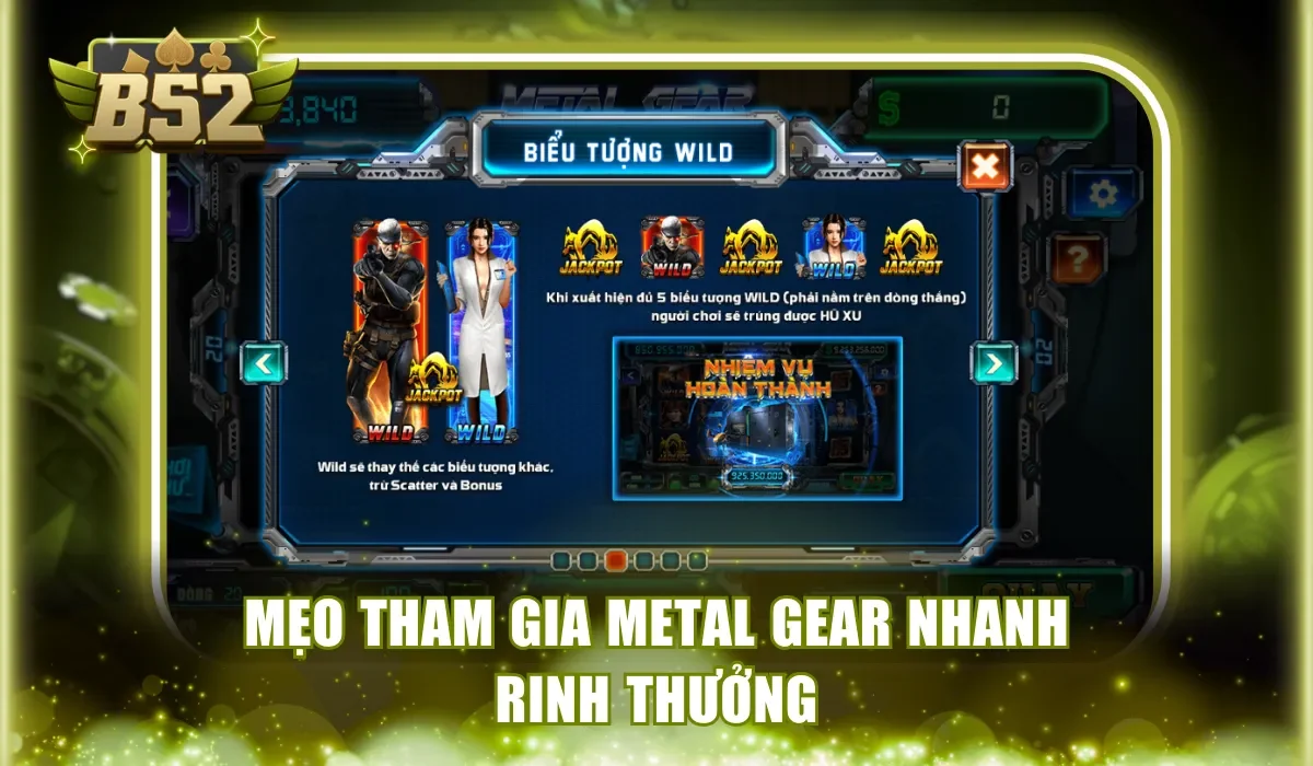 Mẹo tham gia Metal Gear nhanh thắng 