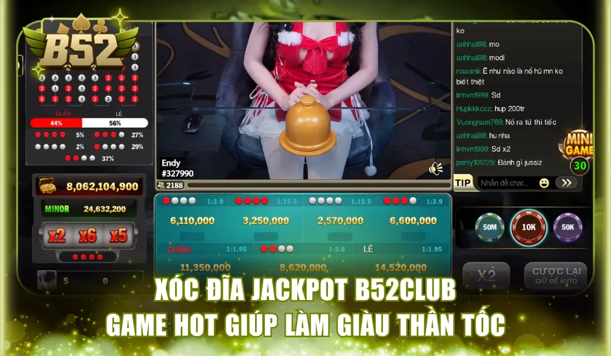 Xóc Đĩa Jackpot B52Club